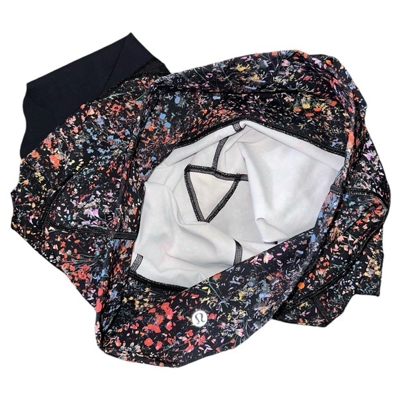 Lululemon Wunder Under Crop II Special Edition Scallop 24" Flowerescent Multi 10 - Picture 11 of 11